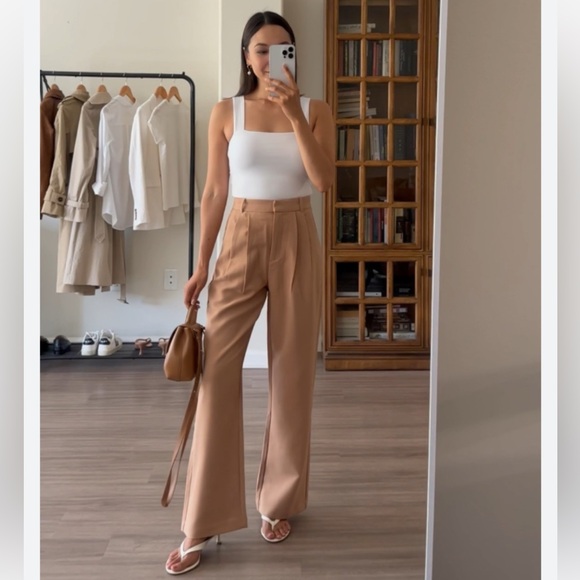 🤎✨ A&F - Abercrombie Sloane Straight Pants, Ultra High Rise! - Picture 4 of 7